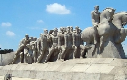 Monumento às Bandeiras homenageia os bandeirantes