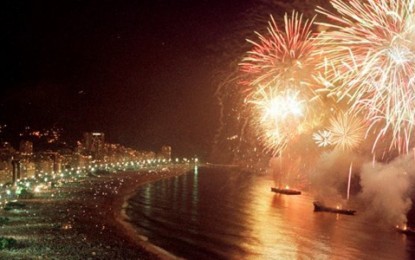 Réveillon em Copacabana deve atrair 2,3 milhões de pessoas