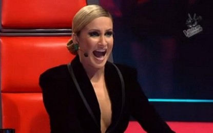 Visual de Claudia Leitte no “The Voice Brasil” faz sucesso