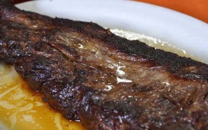 Restaurante Amigos do Picuí serve 900g da melhor carne de sol