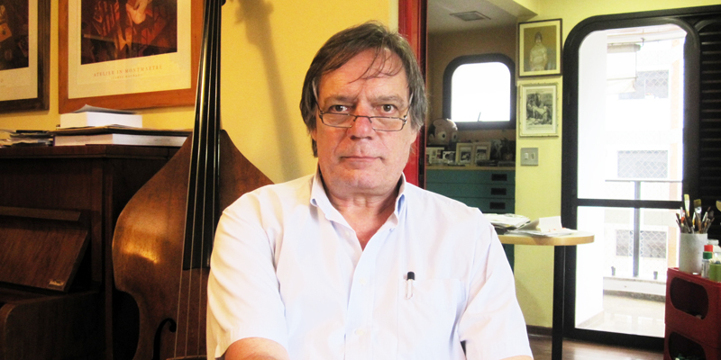 Paulo Caruso homenageia São Paulo em exposição