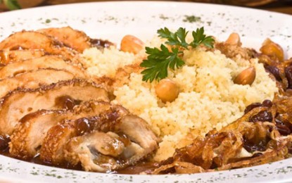 Restaurante Tanger serve pratos artesanais de comida marroquina