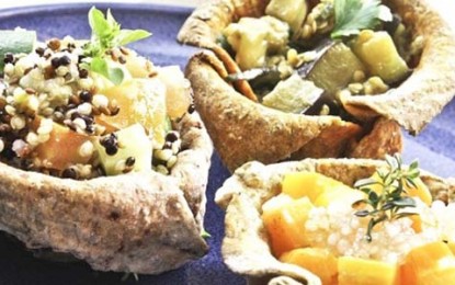 Restaurante Apfel prepara comida vegetariana com ingredientes da estação