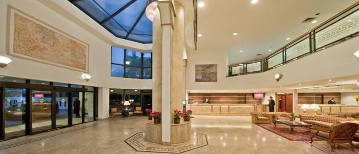 recepção do hotel hb ninety jardins
