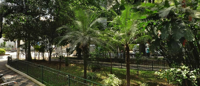 Praça Vilaboim: o coração do bairro Higienópolis