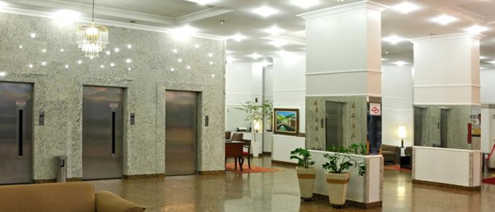 entrada do hotel
