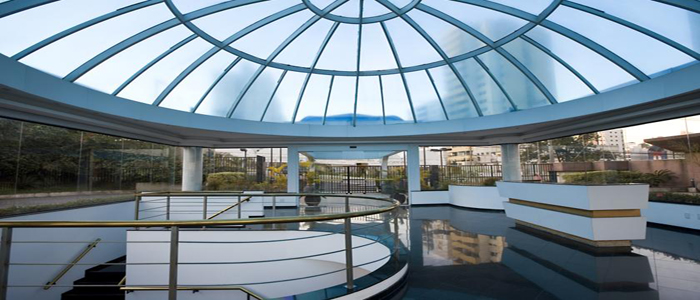 Hotel Slaviero Executive Guarulhos, a vista panorâmica de um mirante giratório