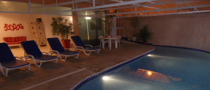piscina do spa no hotel costa balena