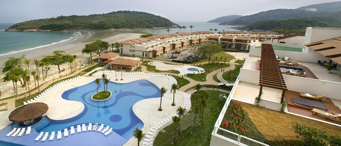 panorâmica Hotel Sofitel Jequitimar Guarujá