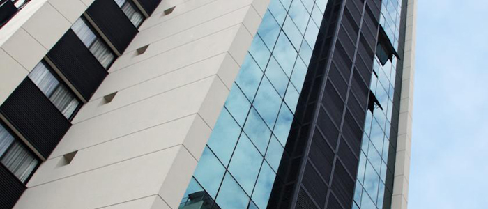 parte do prédio do hotel transamerica executive the advance