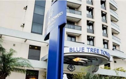Hotel Blue Tree Towers Anália Franco, vista para o parque CERET