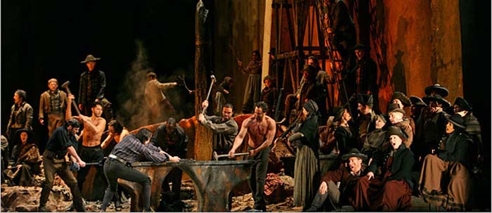 cena da ópra il trovatore de verdi