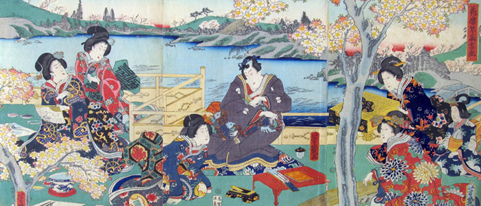 Galeria Deco sedia a mostra Ukiyo-ê, e Hoje