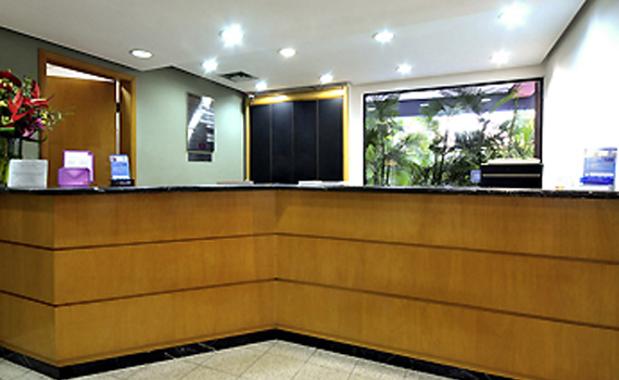 hotel Adagio São Paulo Berrini recepção