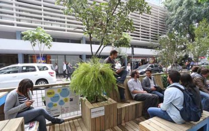 Parklets, o novo espaço verde de convivência nas ruas de São Paulo