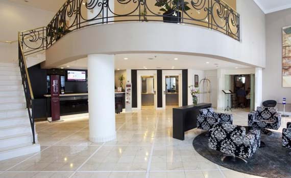 lobby do Hotel Mercure São Paulo Privilege