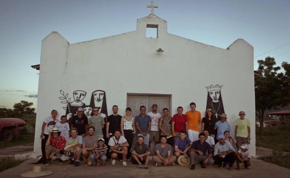 agricultores e equipe projeto ouro branco vert choró