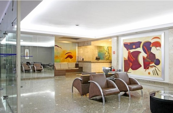 recepção do hotel branston augusta