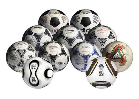 "Exposição Bolas da Copa do Mundo Adidas"
