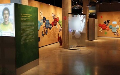 Exposição interativa “Brasil 20 Copas” retrata um time icosacampeão