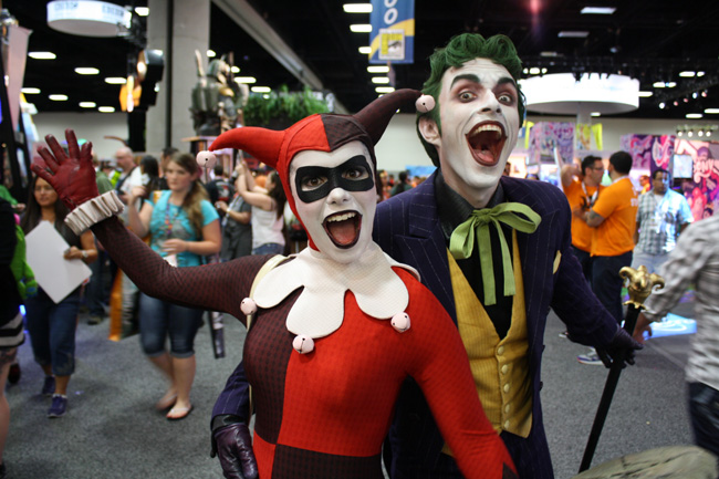 cosplay coringa comic con