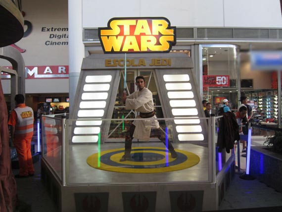 escola jedi na star wars experience