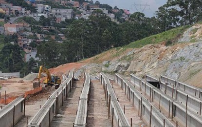 Linha 9 do metrô e trecho norte do Rodoanel têm obras lentas