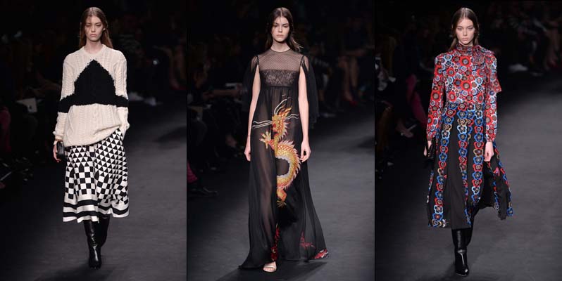 peças da valentino na semana de moda de paris