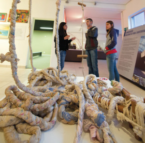 Cordas que eram utilizadas para fugas de presidiários | Foto: André Porto