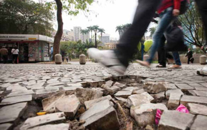 Novas calçadas serão construídas pela Prefeitura de São Paulo
