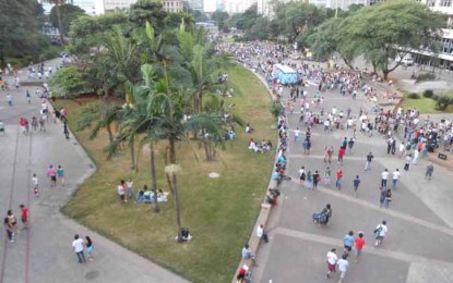 Feira de emprego no Anhangabaú