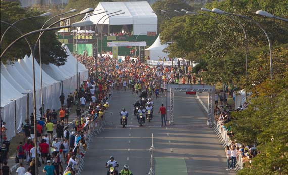 registro da 20 maratona de revezamento do pão de açúcar em são paulo