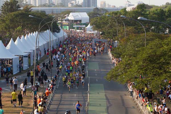 vigésima maratona de revezamento do pão de açúcar em são paulo