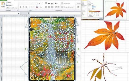 Artista japonês cria trabalhos artísticos com Excel