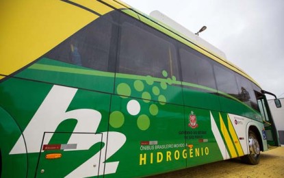 Ônibus a hidrogênio começa a circular em São Paulo