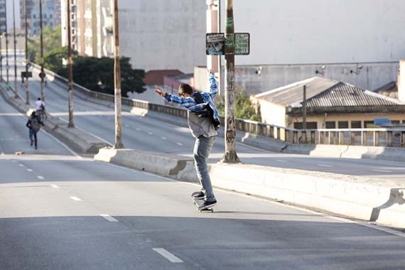 minhocão fechado para lazer aos sábados