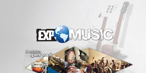 cartaz de divulgação da expomusic 2015