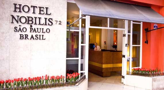entrada do nobilis hotel