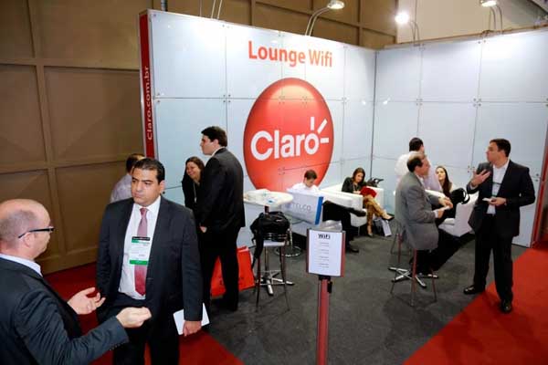 lounge wi-fi da claro no it forum expo