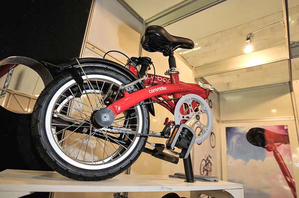 bicicleta dobrável durban em cycle fair são paulo