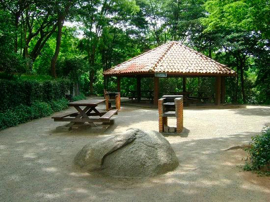 área das Churrasqueiras no Parque Cidade de Toronto