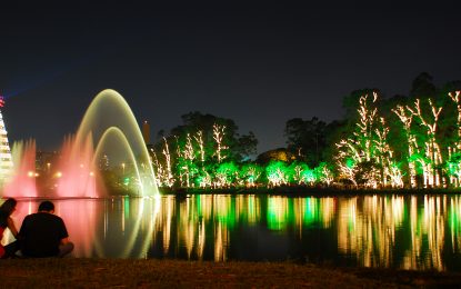 Natal da Fonte do Parque Ibirapuera conta com quase 2 milhões de lâmpadas